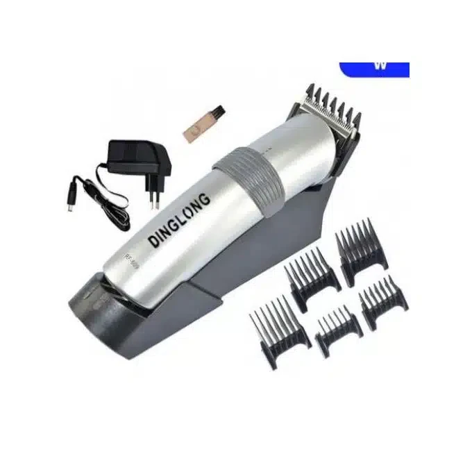 Dinglong Tondeuse Rechargeable Coupe – Cheveux – Silver