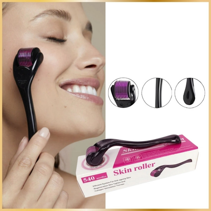 Pack Soin Visage Anti Âge : Dermaroller & Sérum 30 ml