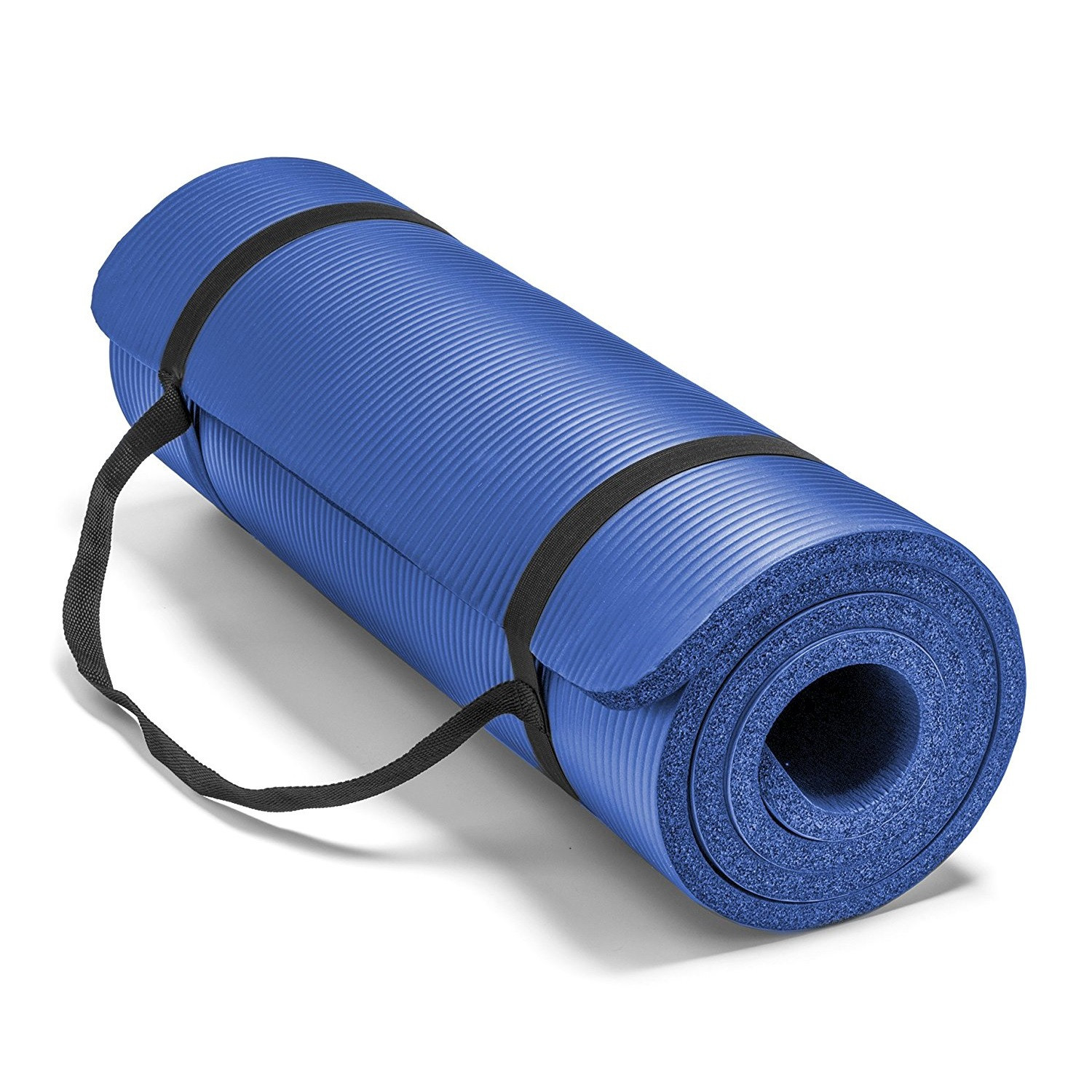 Tapis de Yoga de Sport – Pour Hommes et Femmes – Bleu