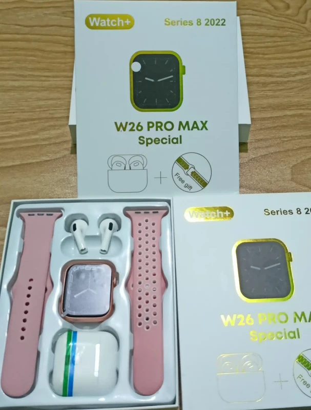 Style Watch 8 écouteur Watch 2 en 1 casque TWS W26+ PRO Max