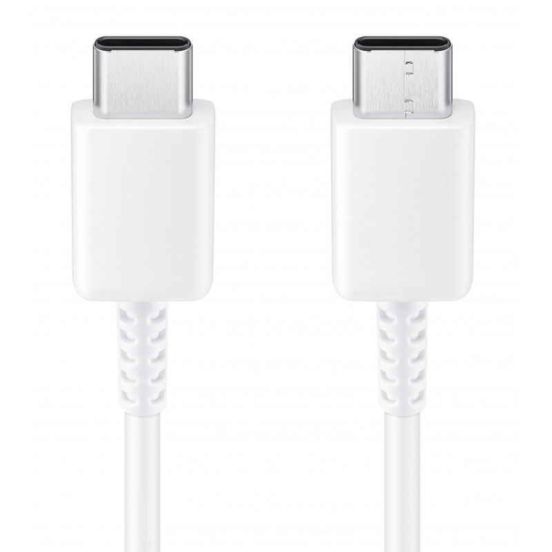 Câble de Chargement Rapide Type C vers Type C Blanc