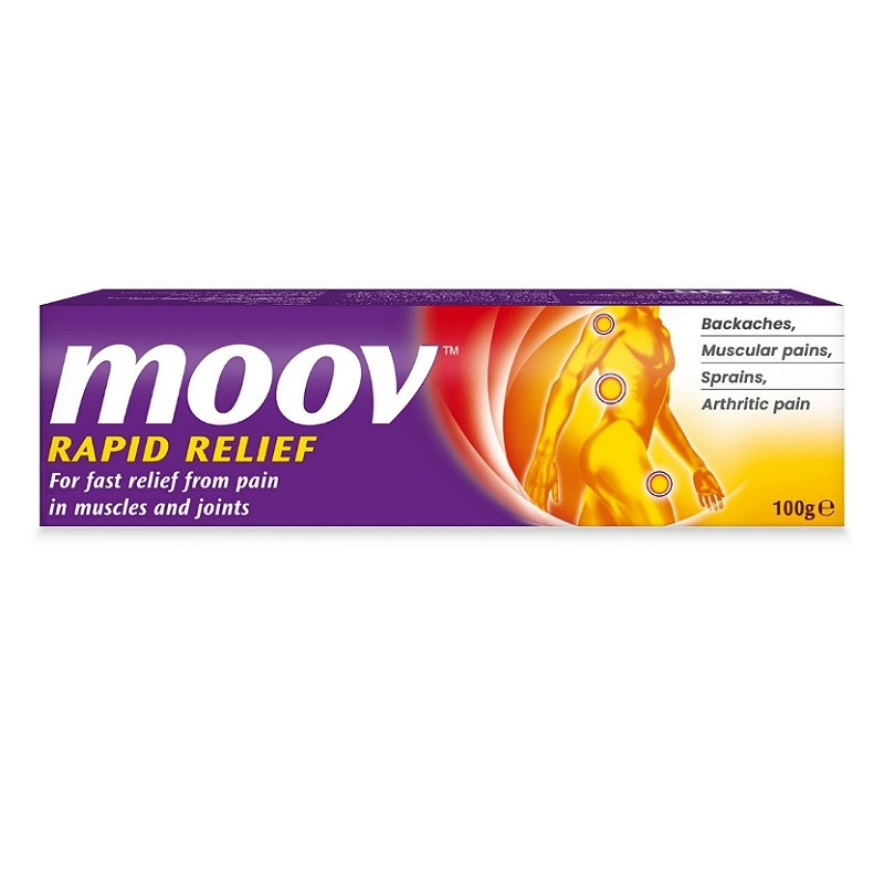 Crème Antidouleur Muscles & Articulations 100g Moov Rapid Relief