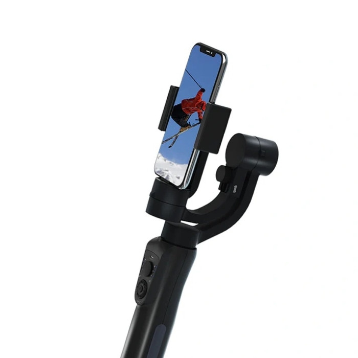 WiWU S5B Stabilisateur Téléphone 3 Axes Pour Smartphone Et GoPro – Vidéos Fluides, Suivi Intelligent, Batterie Longue Durée