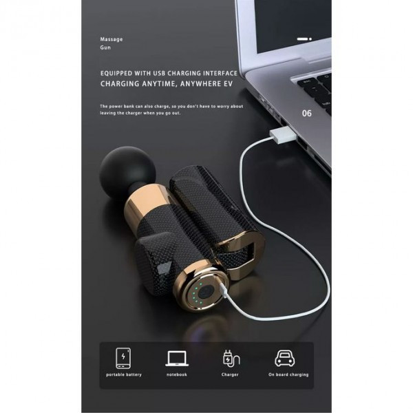 Pistolet de Massage rechargeable, Musculation, Fitness, Outil de relaxation