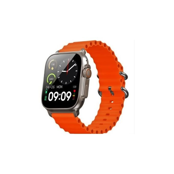Montre Connectée Smart Watch T800 Ultra 2 Orangé