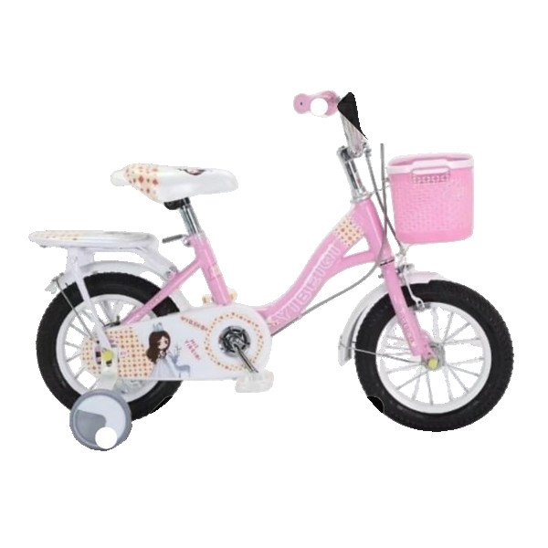 BICYCLETTE ENFANT JAD84-1 12'' AVEC DEUX ROUES STABILISATRICE
