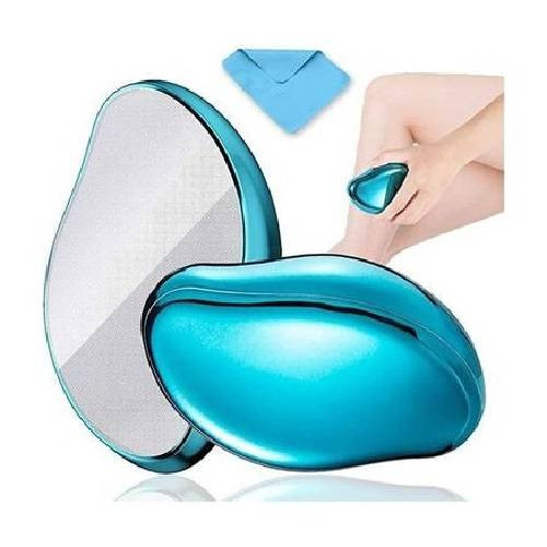 Épilateur cristal réutilisable bleu