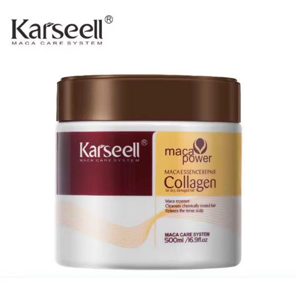 Karseell Collagène – Masque Capillaire Réparateur à l’Huile d’Argan 500ml