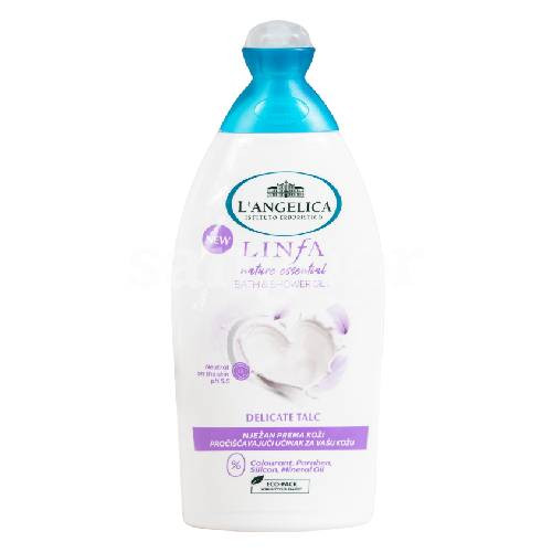 Gel douche Linfa Delicate Talc – Hydratant 500 ml