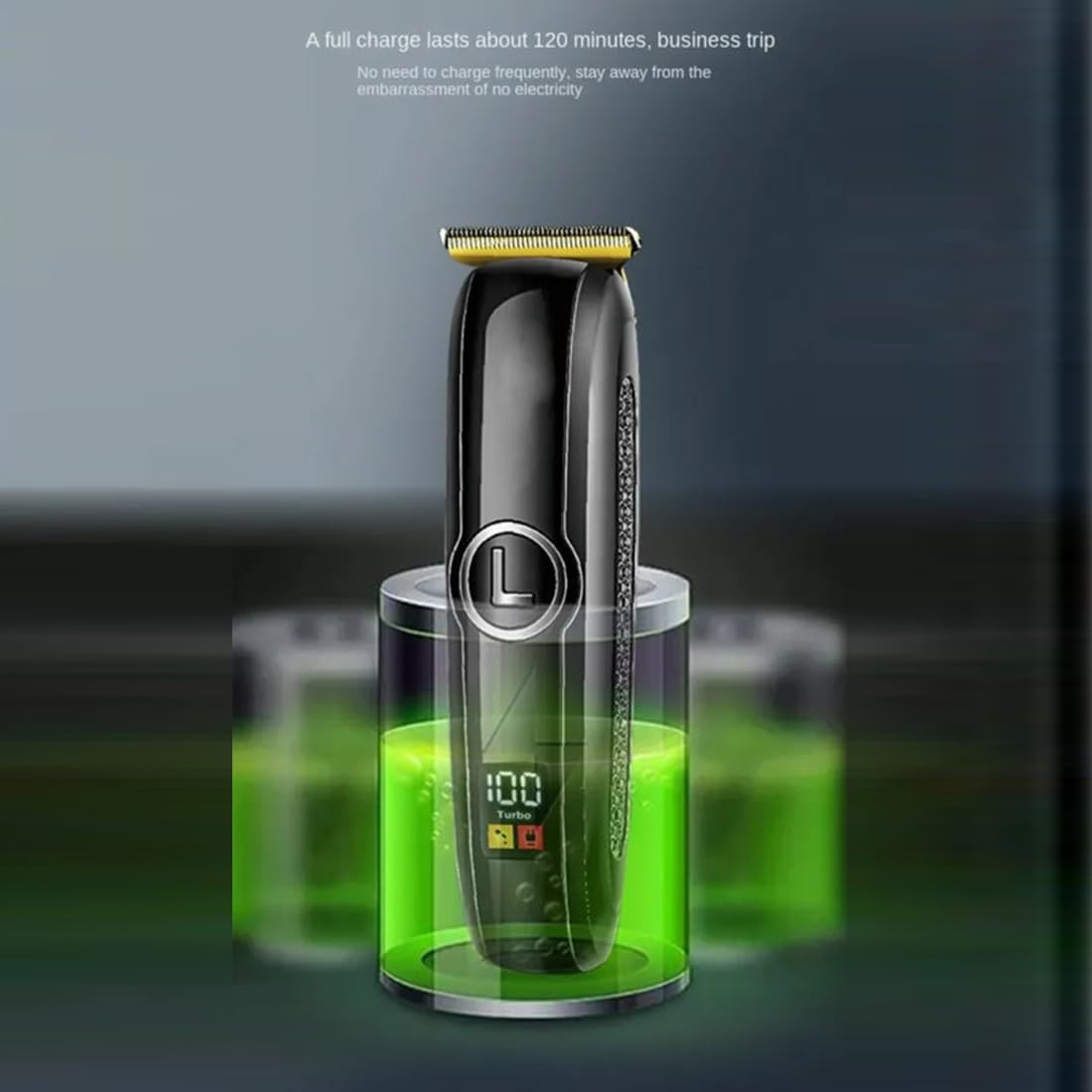 Kemei Tondeuse À Cheveux Professionnel Led Turbo KM-5072