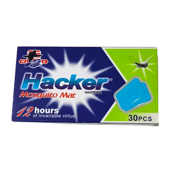 Plaquettes Anti Moustiques Hacker 30 Unités