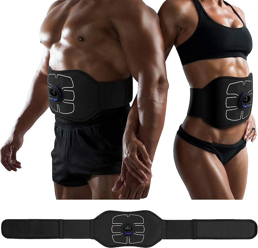 Ceinture tonifiante abdominale entraînement stimulateur Ab Portable Fitness à domicile bureau