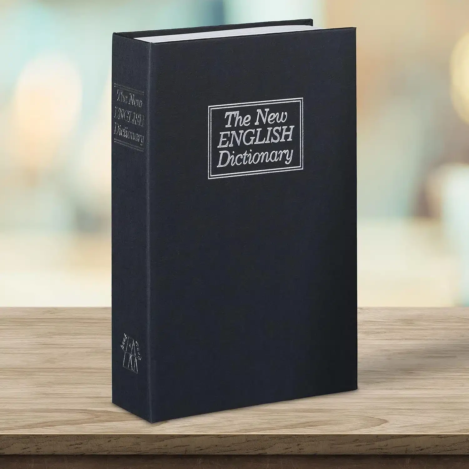 Coffre fort grand livre fermable serrure clés Dimension : 26,5 x 20 x 6,5 cm,