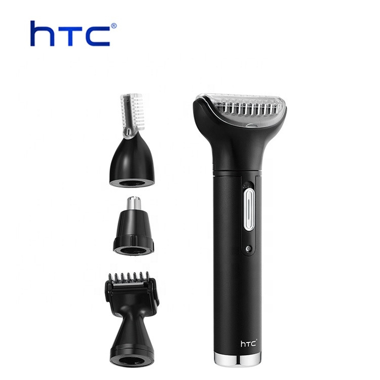 Htc Rasoir sans fil – coupe de barbe nez cheveux et oreille – Rechargeable 4 en 1