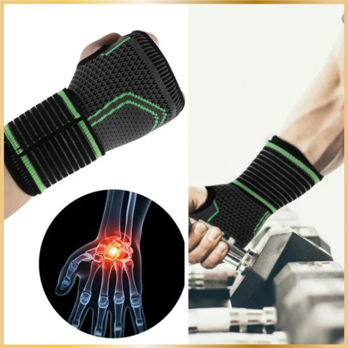 Support compressif respirant pour main/poignet WLINSQ