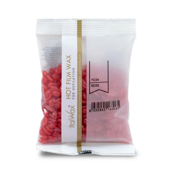 Italwax Cire Chaude Rose – Épilation Visage & Corps Sans Bandes – 100g