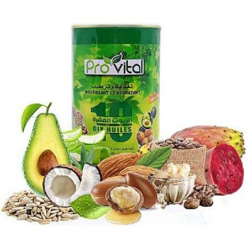 Pro Vital 10 huiles complètes pour cheveux abîmés