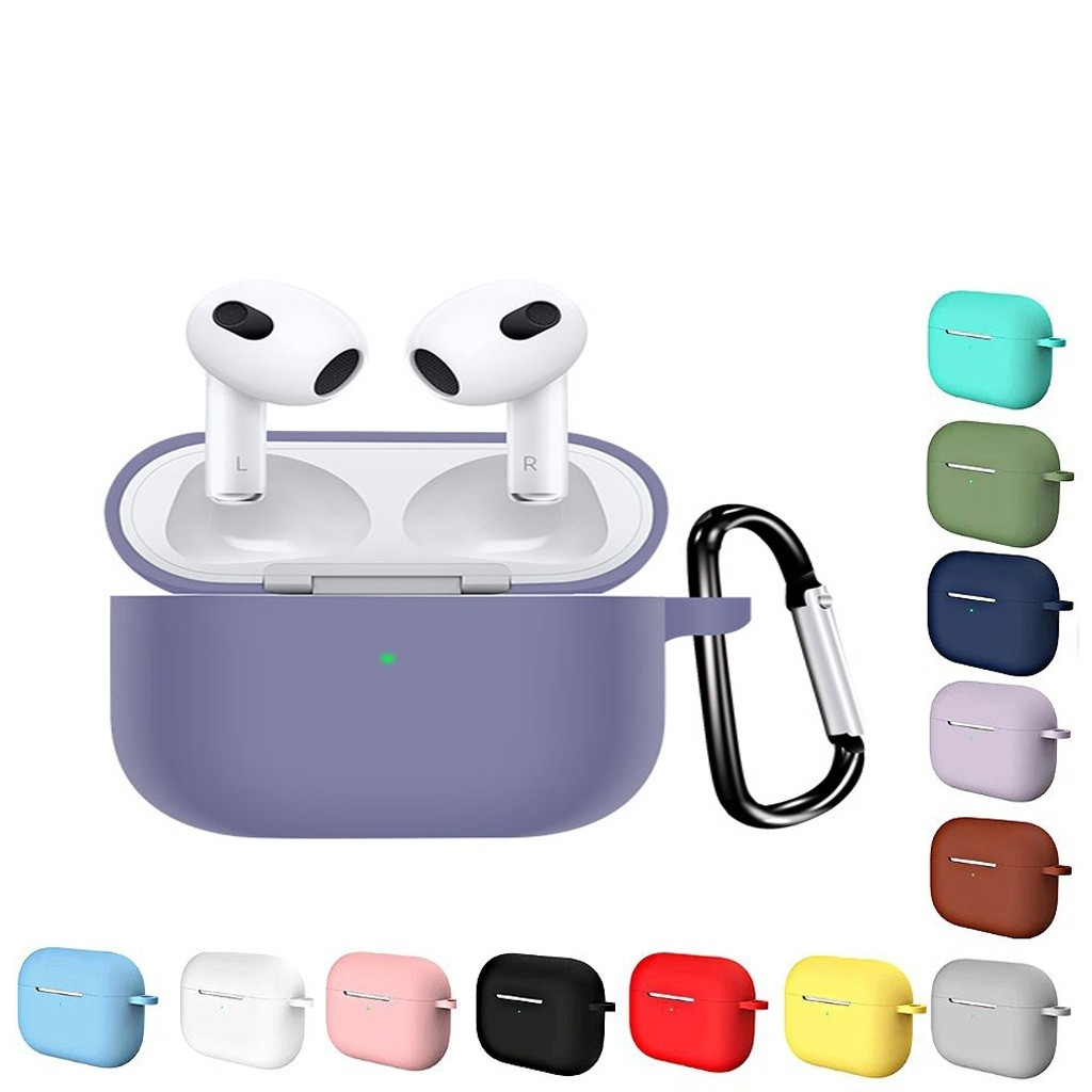 Etui de Protection en Silicone pour kit Bluetooth : inkax T03 et AirPods 3