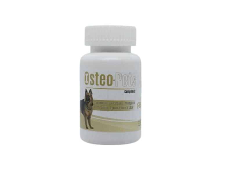 Osteo-Pets – Calcium & Vitamine D pour Chiens & Chats