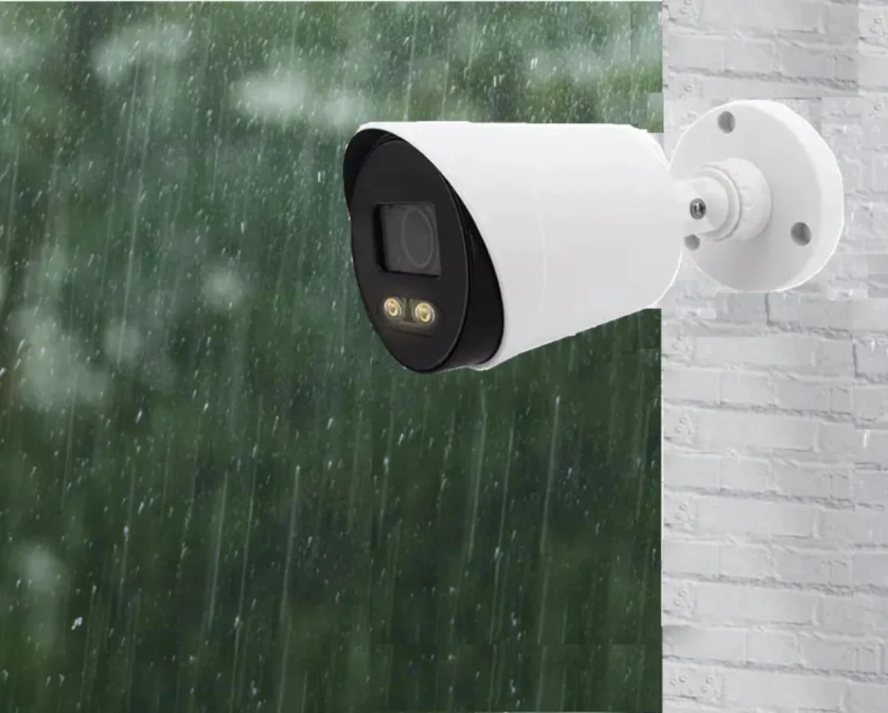 KIT VIDÉO SURVEILLANCE XVR Tube ET 4 CAMERAS 5MP 4K-COLORVU