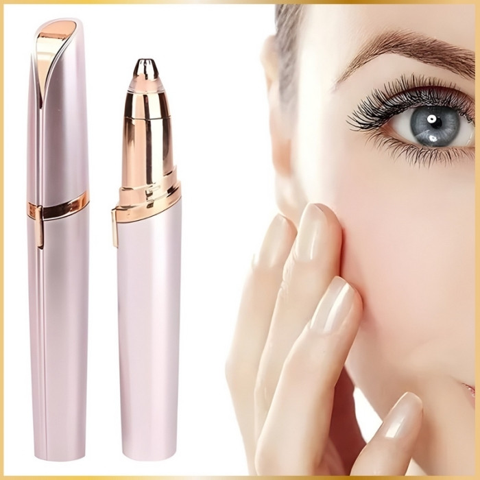 Épilateur Sourcils & Visage Électrique sur Batterie