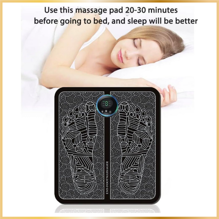 Masseur Pieds EMS Rechargeable – Relaxation Ultime