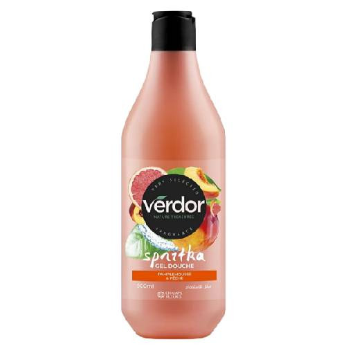 Gel douche VERDOR Spritka Orange, pamplemousse & pêche