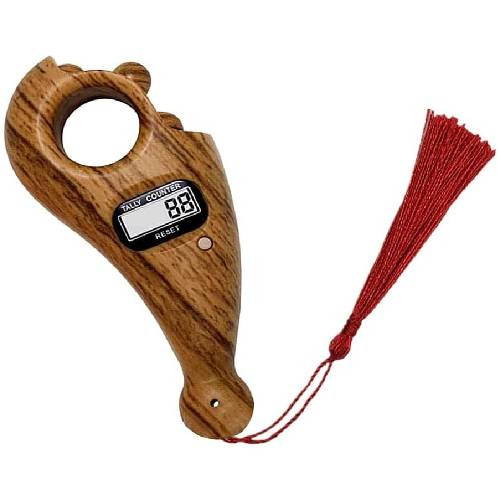 Compteur digital de Tasbih en bois