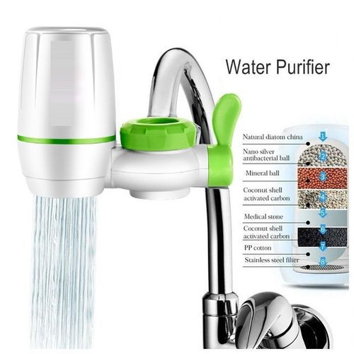 Filtre Purificateur D’Eau Pour Robinet – Blanc