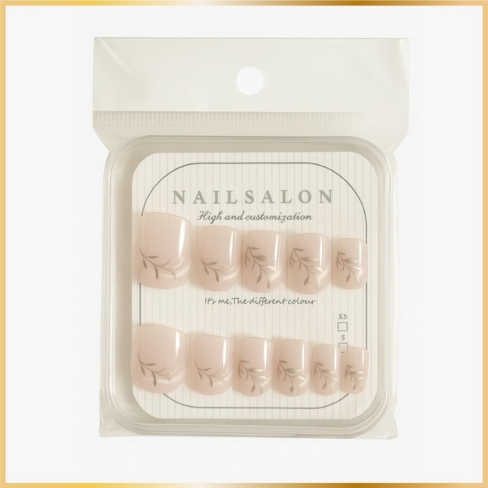 Kit faux ongles artificiels réutilisables - Pose rapide