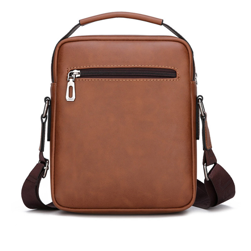 Sacoche Jeep en cuir imperméable multipoches grande capacité V9