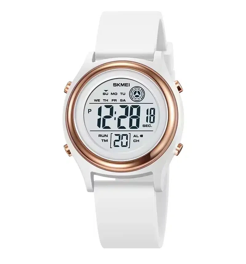 Montre-bracelet numérique de luxe Chronomètre Rétroéclairage Étanche Réf 2094