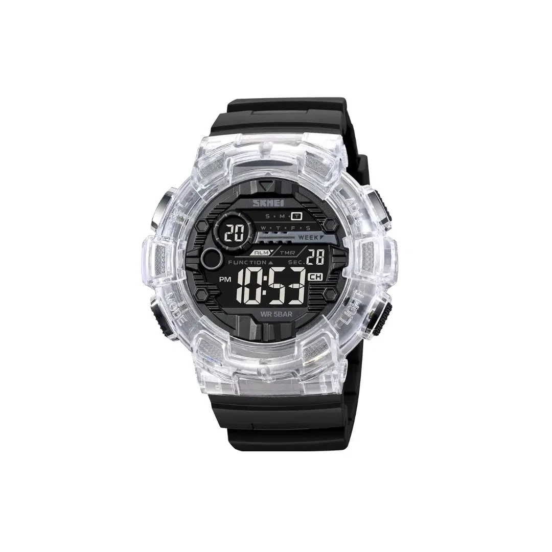 Montre numérique à compte à rebours avec chronomètre étanche Réf-2110