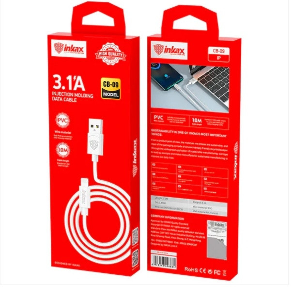 Câble de Chargement Rapide 3.1A pour iPhone