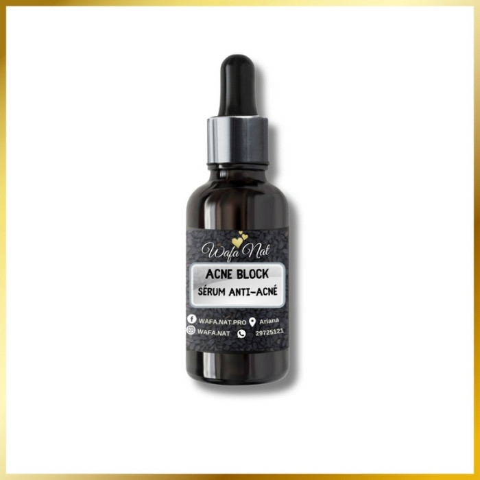 Sérum Anti-Acné Nigelle & Arbre à Thé – Purifiant Naturel