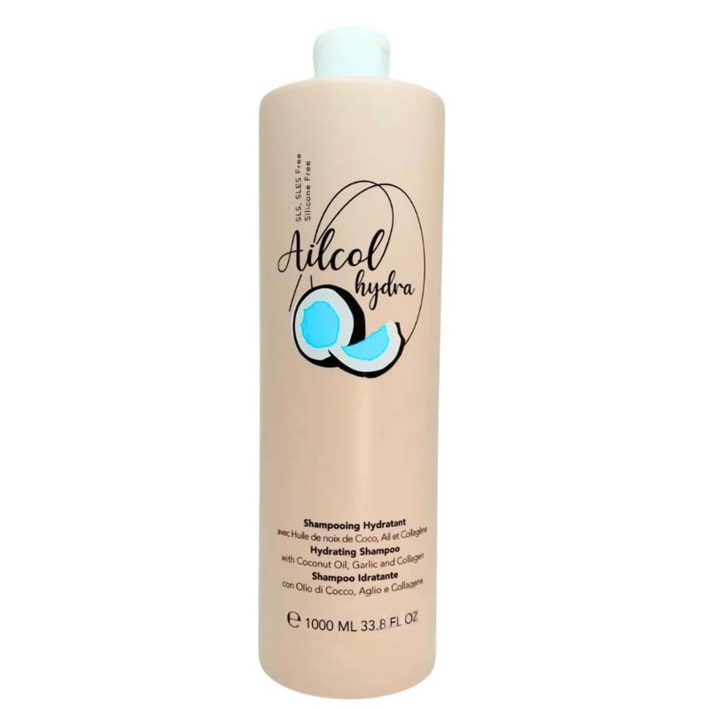 AILCOL Shampoing Hydra à l’Huile de Noix de Coco – 500ml