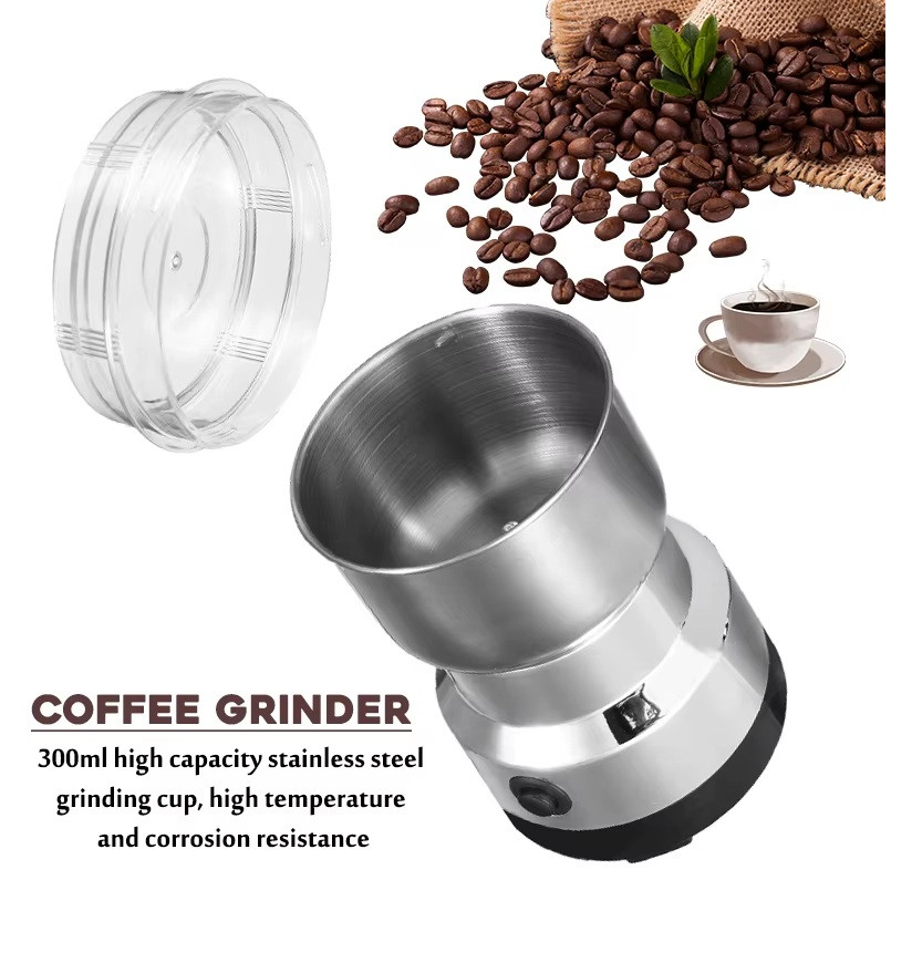 Moulin à café électrique multifonctionnel, Moulin Mars Premium, 150W, Café ultra fin, Épices, Herbes et plus