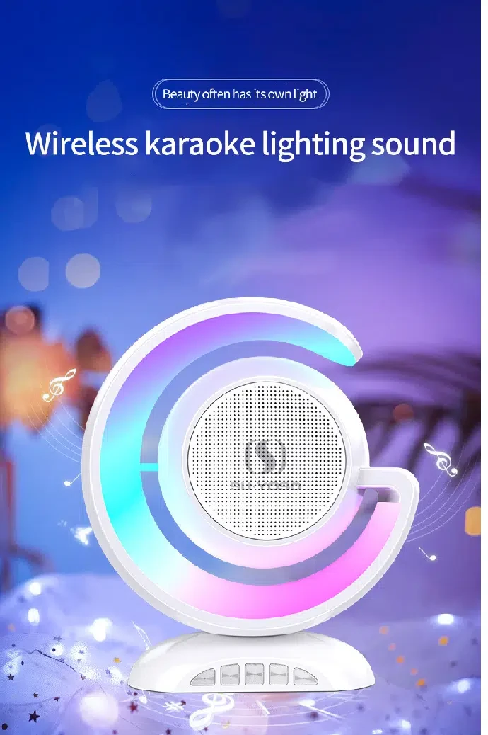 Haut-parleur karaoké sans fil, audio, Bluetooth, microphone, proxy sonore