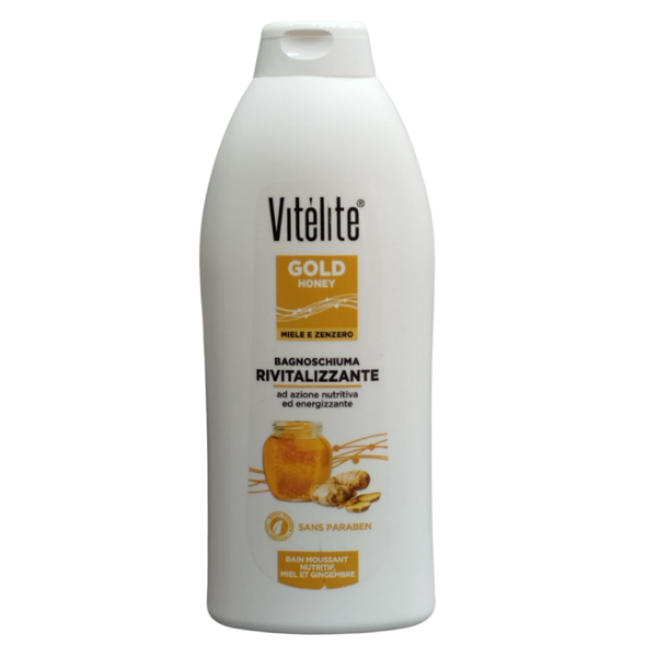 Vitélite Gold Honey – Gel Douche Revitalisant Miel & Gingembre – 1000 ml