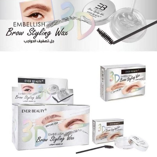 Wax Cire de Stylisme pour Sourcils 3D EVER BEAUTY 3D EMBELLISH Brow Styling