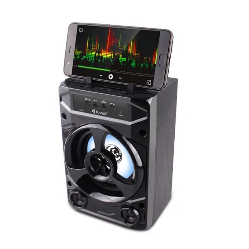 Haut Parleur Sans fil Portable KISONLI Kk02 Bluetooth - Noir