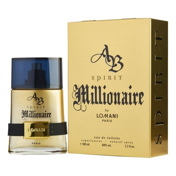AB Spirit Millionaire by Lomani Paris Eau de Toilette Pour Homme 100 ml