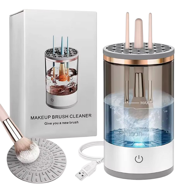 Appareil de Nettoyage pour Pinceaux de Maquillage Rechargeable