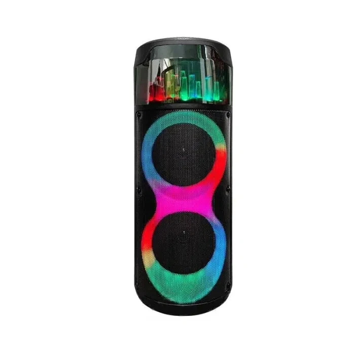 Haut Parleur ZQS 8223 / Avec Micro Filaire / Noir