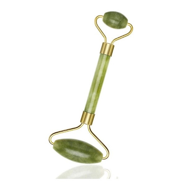 Rouleau Massage Du Visage Pierre De Jade Vert