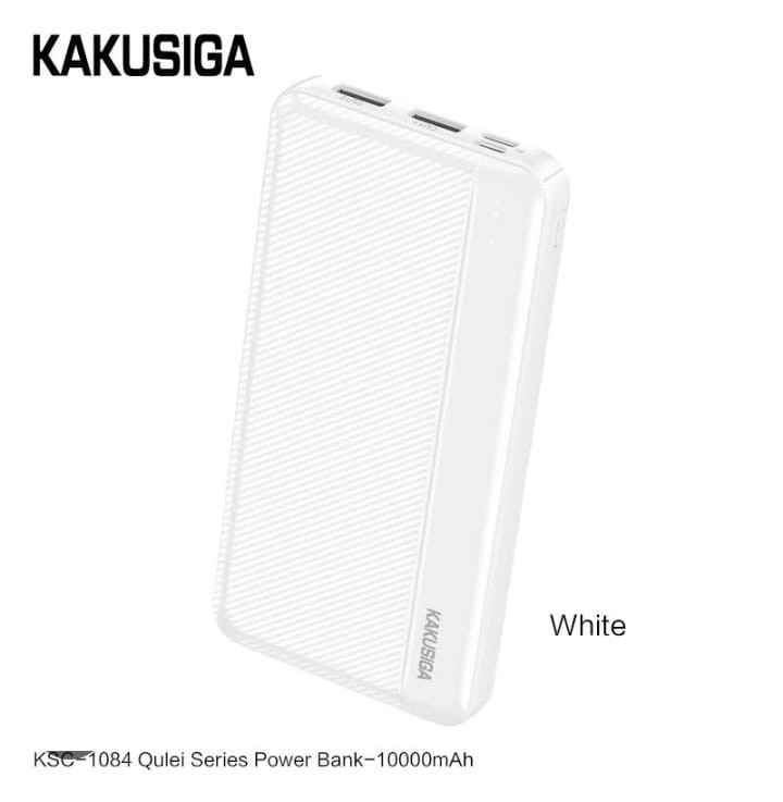 Power Bank Kakusiga KSC 1084 10000 mAh Blanc