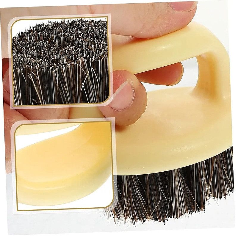 Brosse à Barbe en Poils de Cheval