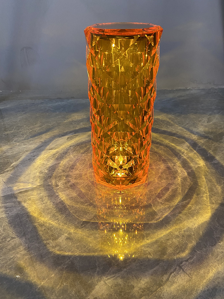 Lampe led en cristal Diamant style RGB 16 Couleurs