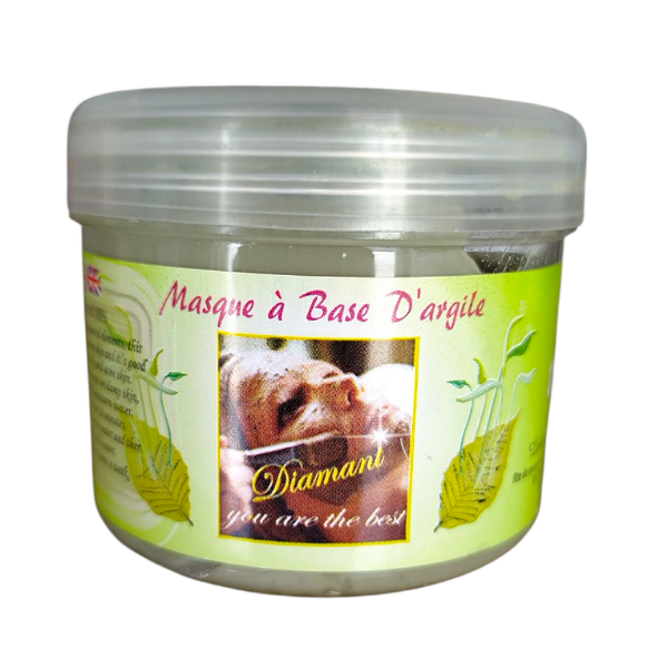 Masque de Visage à Base d'Argile Diamant 200g