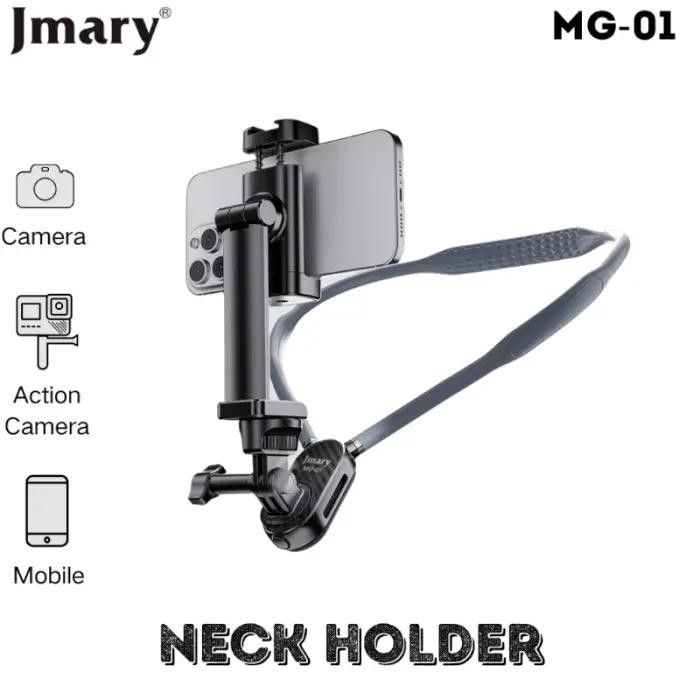 Support De Cou Pour Smartphone et Caméra D’Action JMARY MG‑01